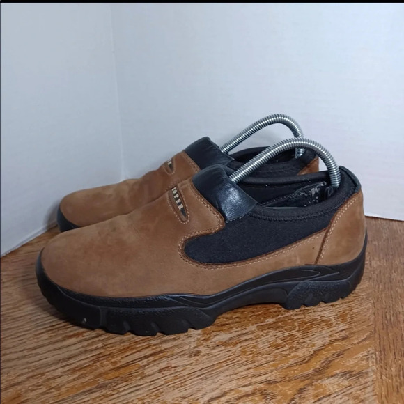 Roper Casual Shoes Men’s Size 10 Leather Performance Brown Slip On - Picture 1 of 12